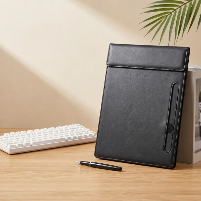 Folder Papan Klip Kulit A4 PU