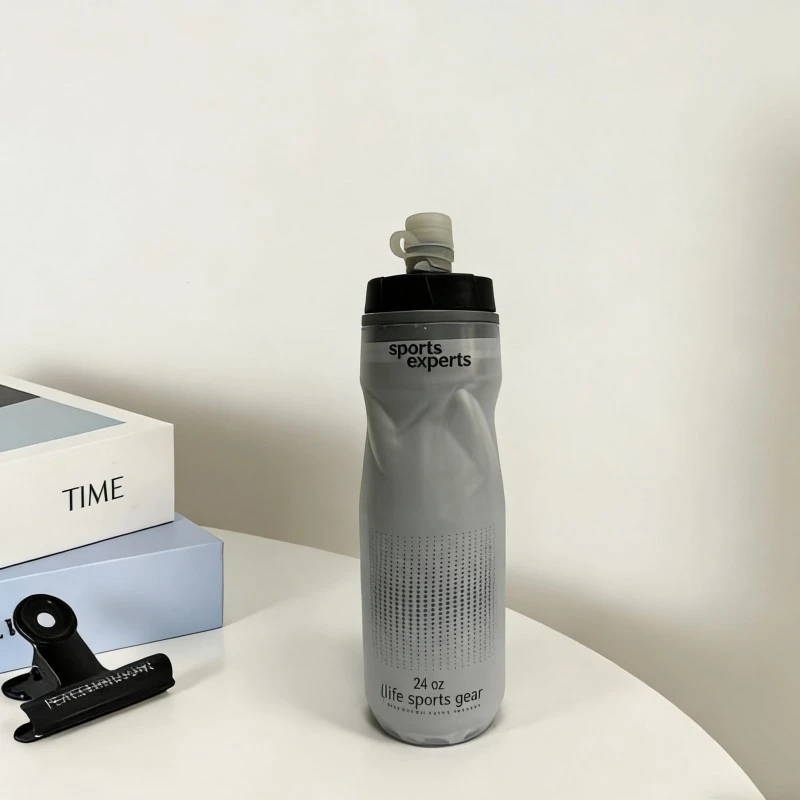 Double Layer Plastic Sports Water Bottles