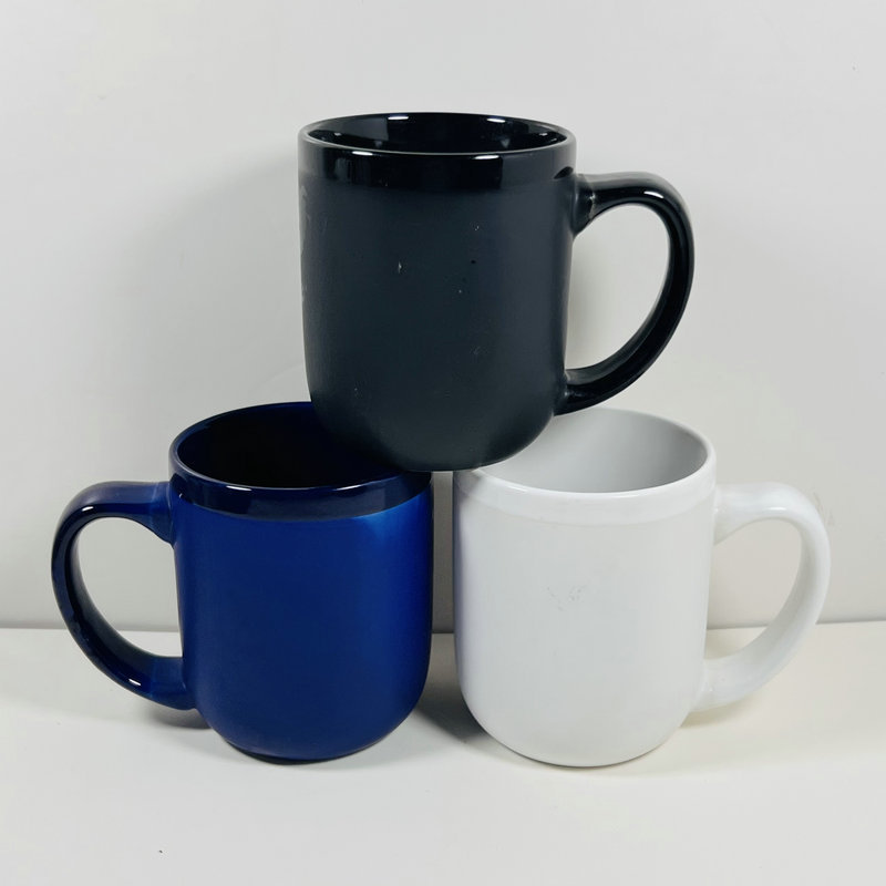 Mug Kopi Seramik Matte Logo Tersuai Untuk Hadiah Kafe